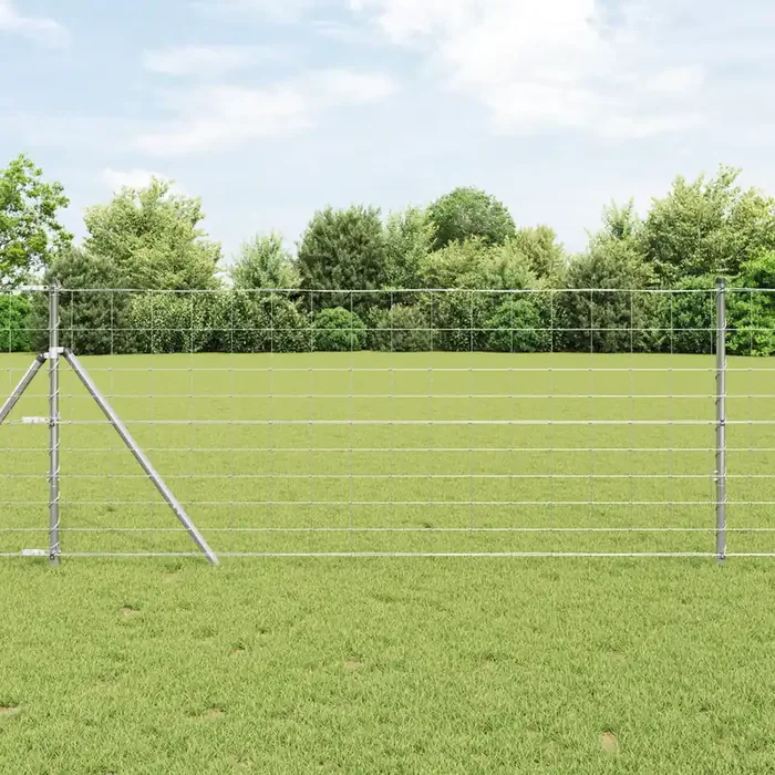 vidaXL Field Fence 1×25 m Galvanised Steel