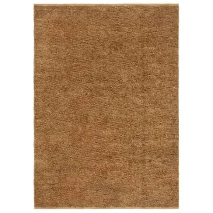 vidaXL Handmade Loop Pile Rug 180×250 cm Jute and Cotton