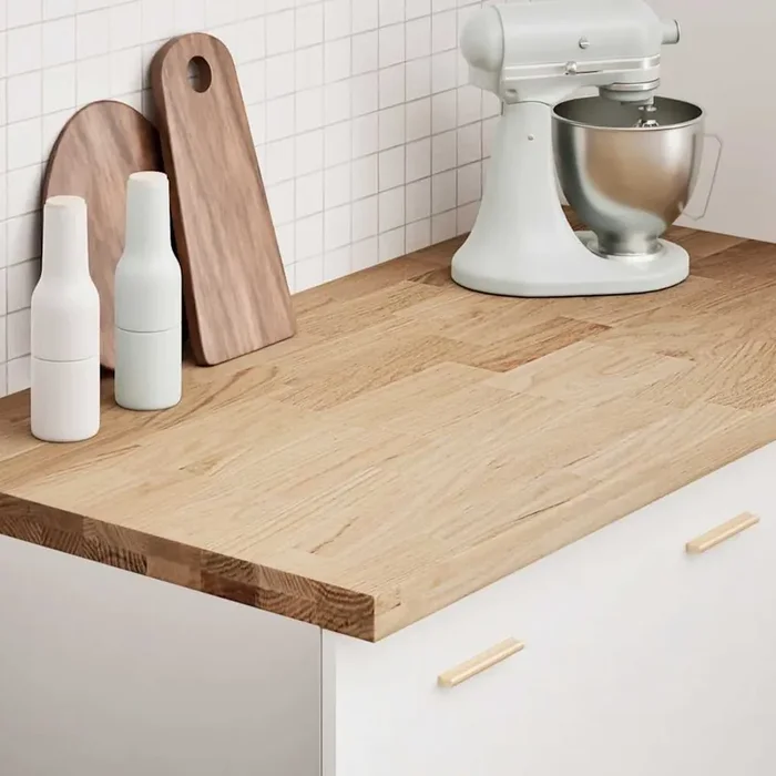 vidaXL Kitchen Worktop 120×63.5×4 cm Solid Wood Oak Rectangular