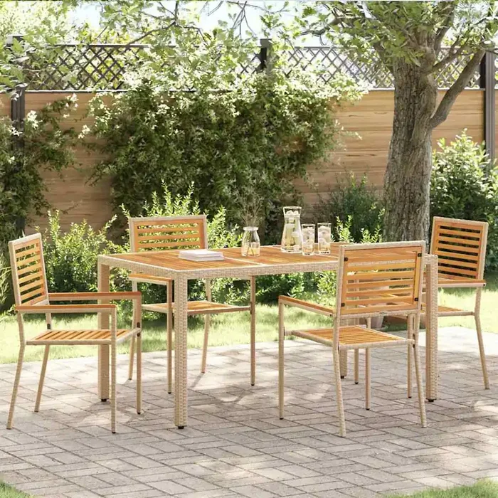 vidaXL Outdoor Chairs 4 pcs 54 x 56 x 90 cm