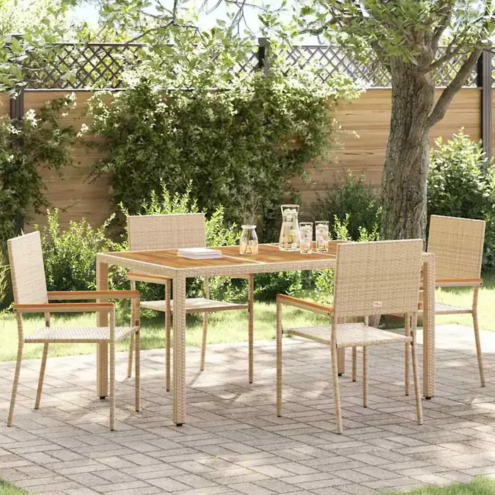 vidaXL Outdoor Chairs 4 pcs 54 x 56 x 90 cm