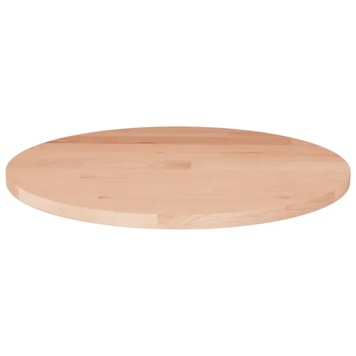 vidaXL Round Table Top ??50×1.5 cm Solid Wood Oak