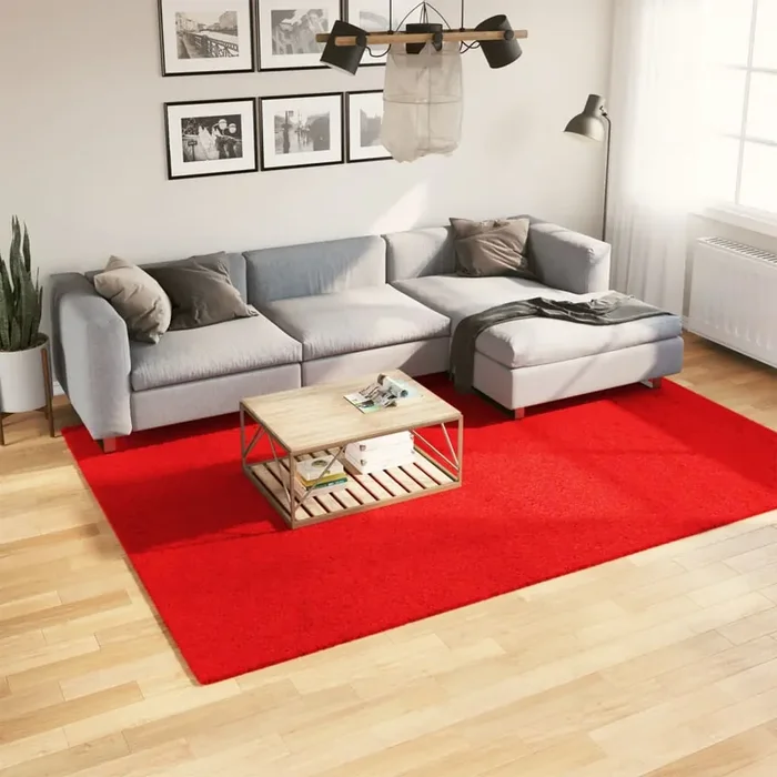 vidaXL Rug OVIEDO Short Pile Red 200×280 cm