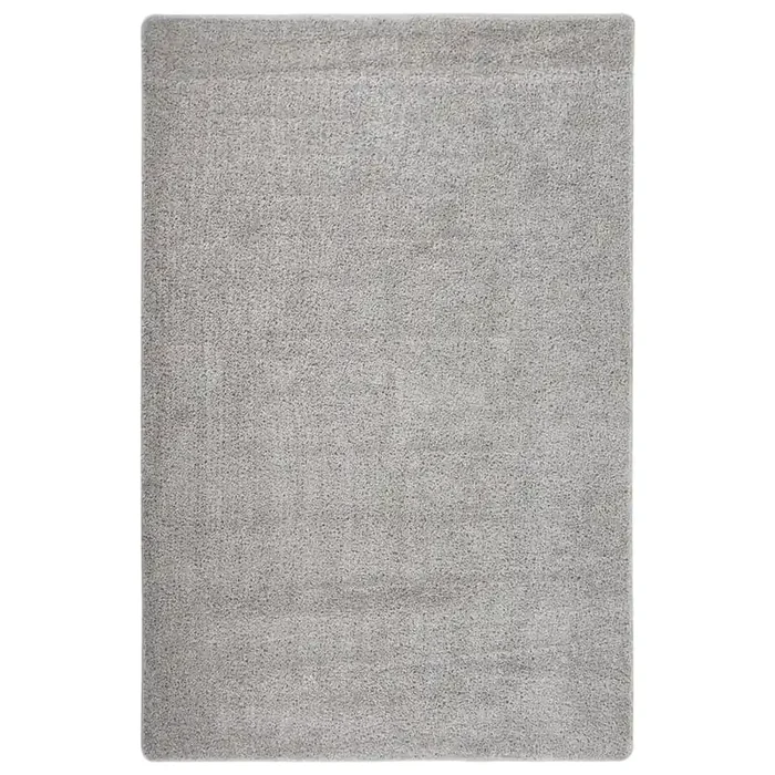 vidaXL Shaggy Rug Light Grey 200×290 cm Anti Slip