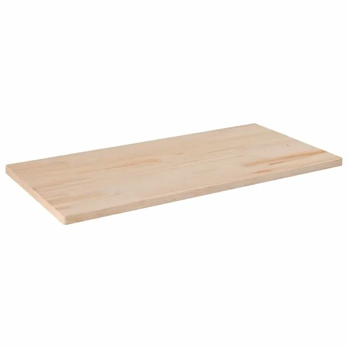 vidaXL Table Top 110x55x2.5 cm Solid Wood Pine Rectangular