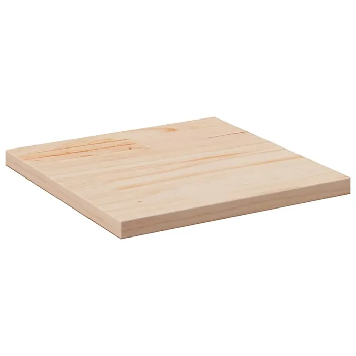 vidaXL Table Top 40x40x2.5 cm Solid Wood Pine Square