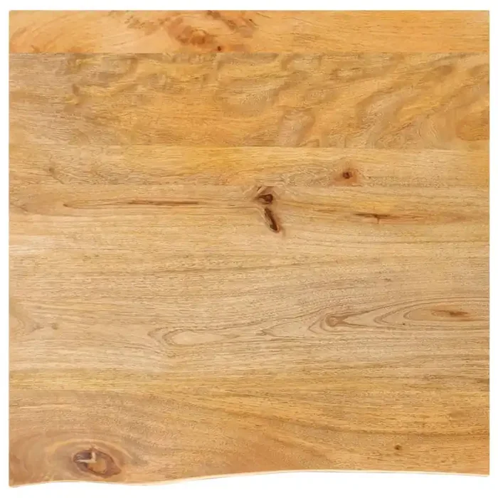 vidaXL Table Top Live Edge 40x40x2.5 cm Solid Wood Mango