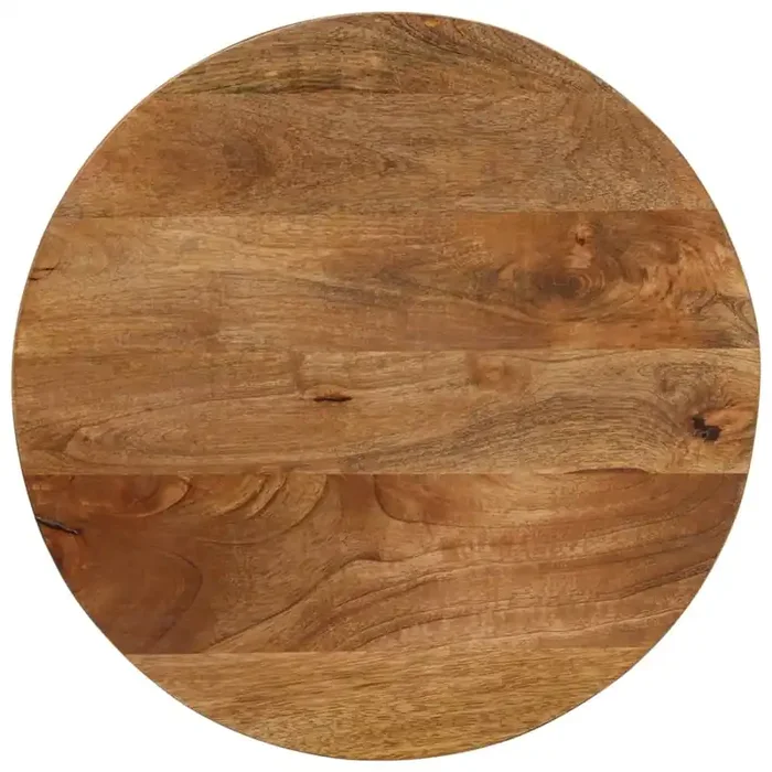 vidaXL Table Top Ø 50×2.5 cm Round Solid Wood Mango