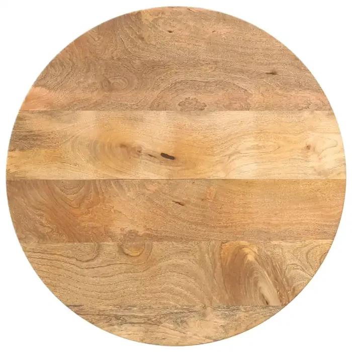 vidaXL Table Top Ø 50×3.8 cm Round Solid Wood Mango