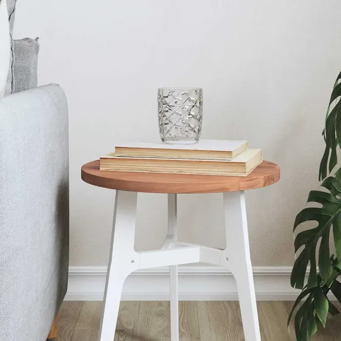 vidaXL Table Top Ø30×1.5 cm Round Solid Wood Beech