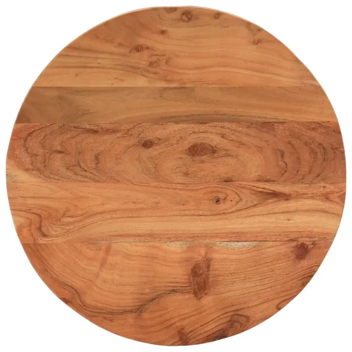 vidaXL Table Top Ø40×3.8 cm Round Solid Wood Acacia