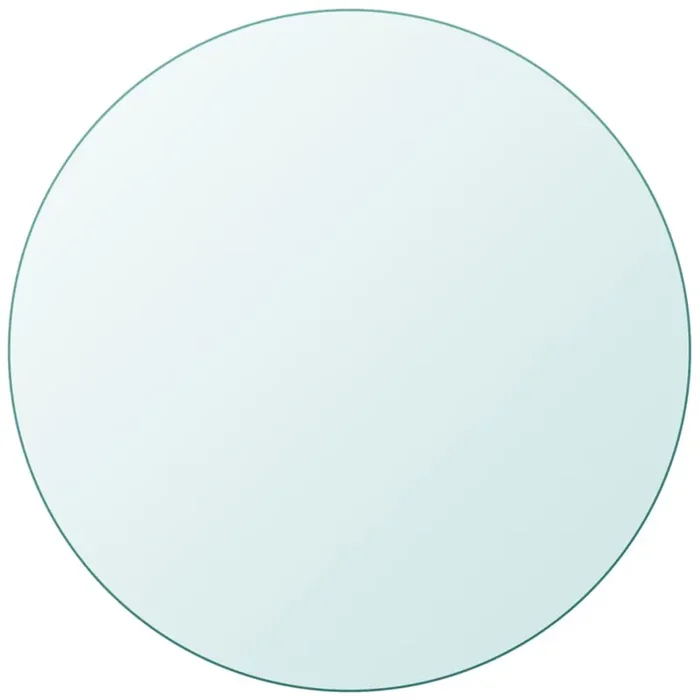 vidaXL Table Top Tempered Glass Round 300 mm