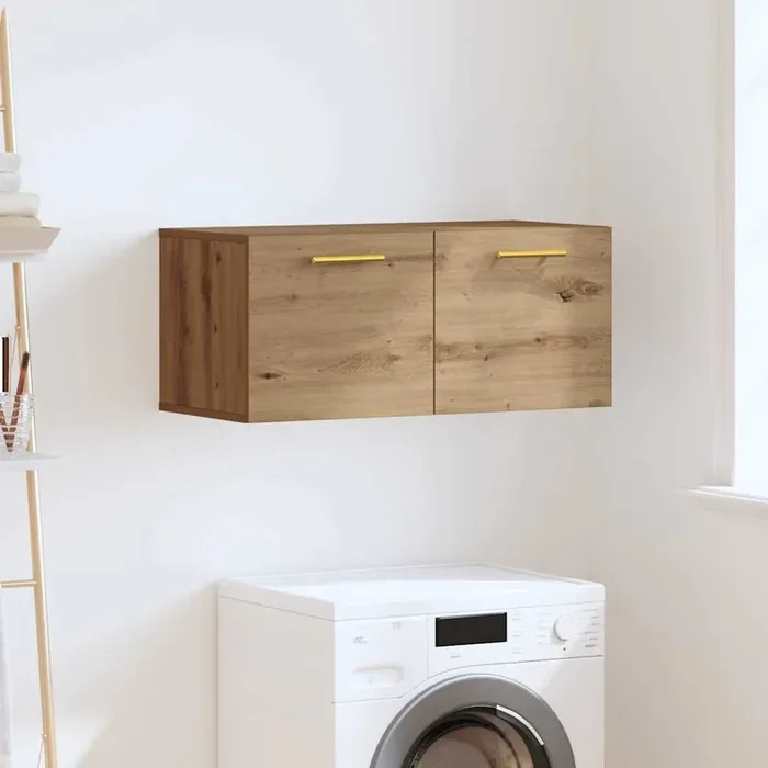 vidaXL Wall Cabinet Artisan oak 80 x 36.5 x 35 cm Engineered wood