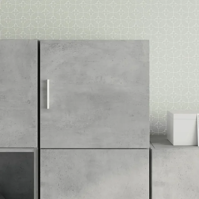 vidaXL Wall Cabinet Concrete Grey 40×42.5×40 cm Engineered Wood