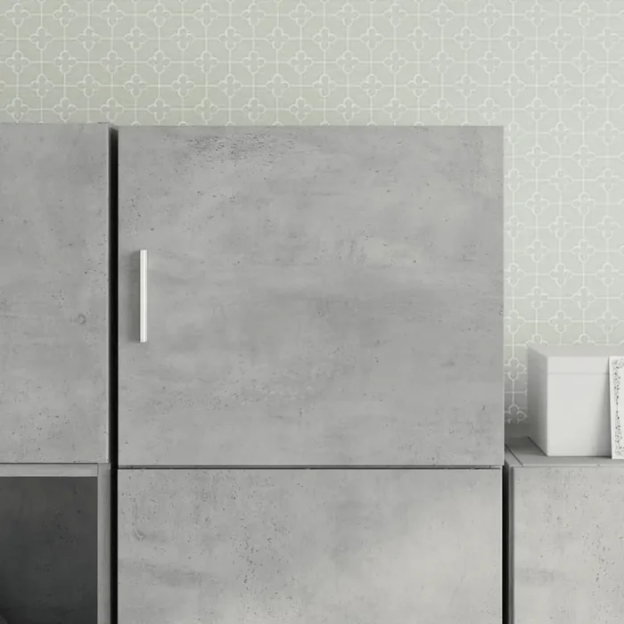 vidaXL Wall Cabinet Concrete Grey 45×42.5×40 cm Engineered Wood