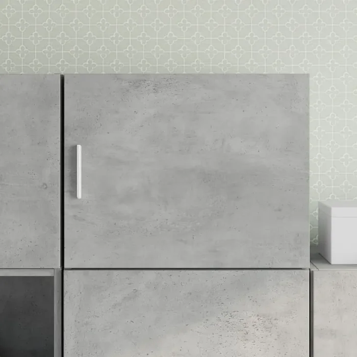 vidaXL Wall Cabinet Concrete Grey 50×42.5×40 cm Engineered Wood
