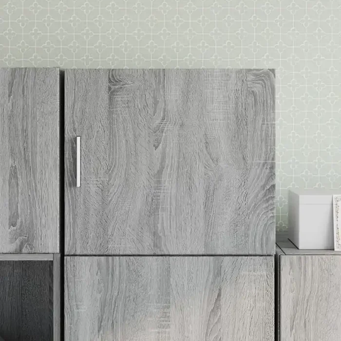 vidaXL Wall Cabinet Grey Sonoma 45×42.5×40 cm Engineered Wood
