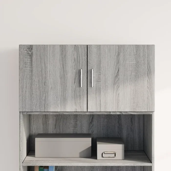 vidaXL Wall Cabinet Grey Sonoma 80×42.5×40 cm Engineered Wood