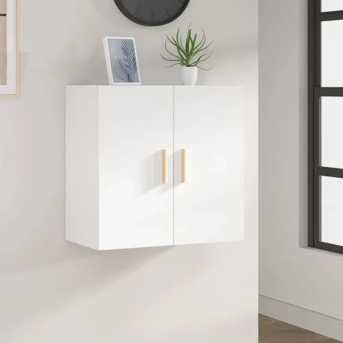 vidaXL Wall Cabinet White 60x30x60 cm Engineered Wood
