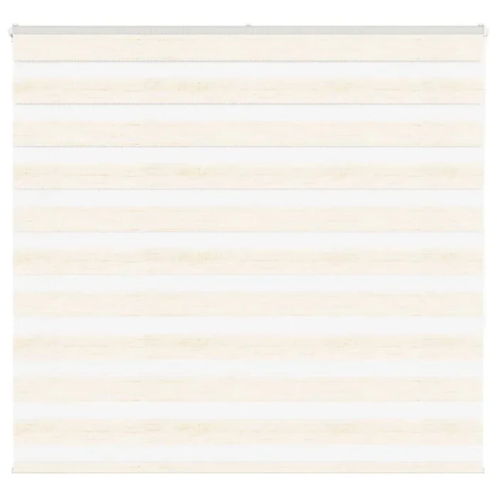 vidaXL Zebra Blind Marble Beige 165×150 cm Fabric Width 160.9 cm Polyester