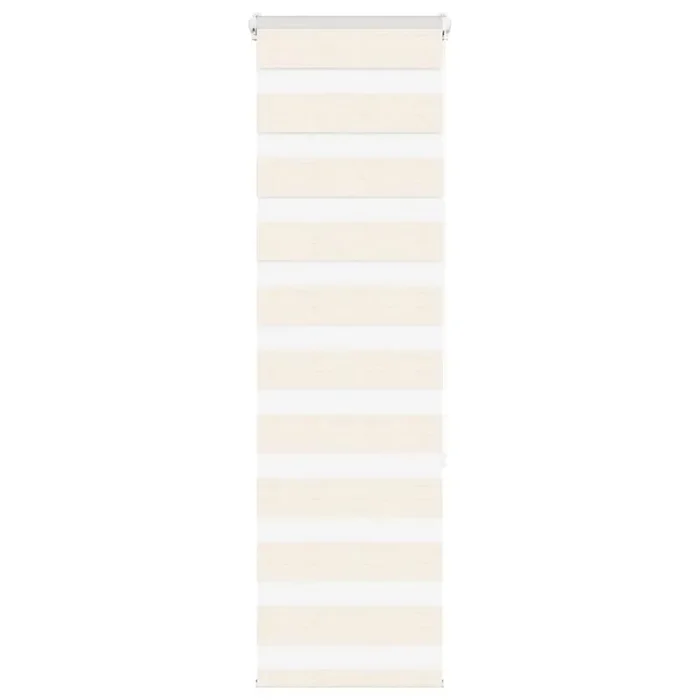 vidaXL Zebra Blind Marble Beige 50×150 cm Fabric Width 45.9 cm Polyester