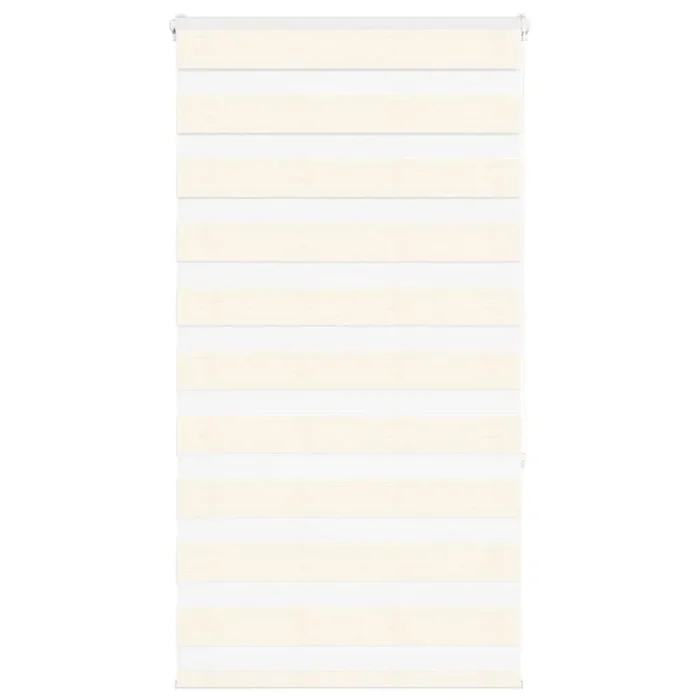 vidaXL Zebra Blind Marble Beige 70×150 cm Fabric Width 65.9 cm Polyester