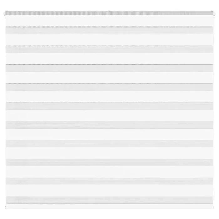 vidaXL Zebra Blind White 155×100 cm Fabric Width 150.9 cm Polyester