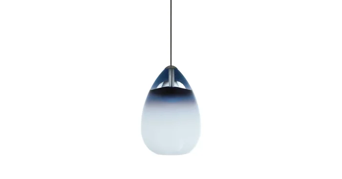 Visual Comfort Alina Mini Pendant with Color Shade