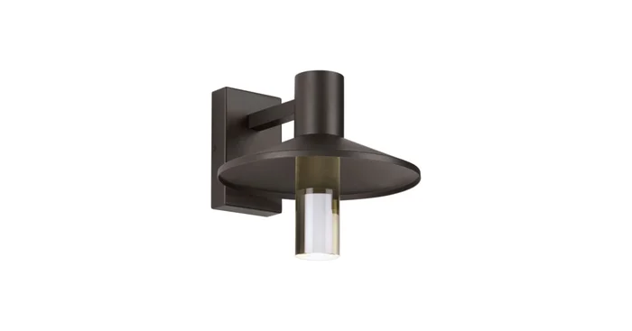 Visual Comfort Ash 12″ Tall Integrated LED Shaded Wall Sconce