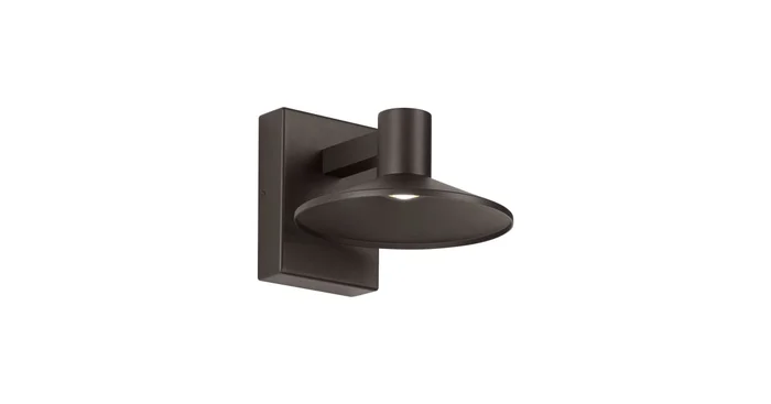 Visual Comfort Ash 8″ Tall LED Tapered Shaded Wall Sconce