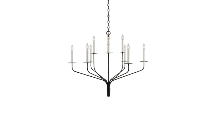 Visual Comfort Belfair 9 Light 36″ Wide Candle Style Chandelier
