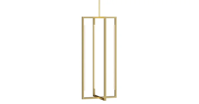 Visual Comfort Kenway 4 Light 9″ Wide LED Mini Pendant