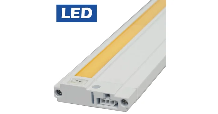 Visual Comfort Unilume LED 19″ 10.5 Watt Plug-In Slimline Under Cabinet Light Bar – 641 Lm / 3000K