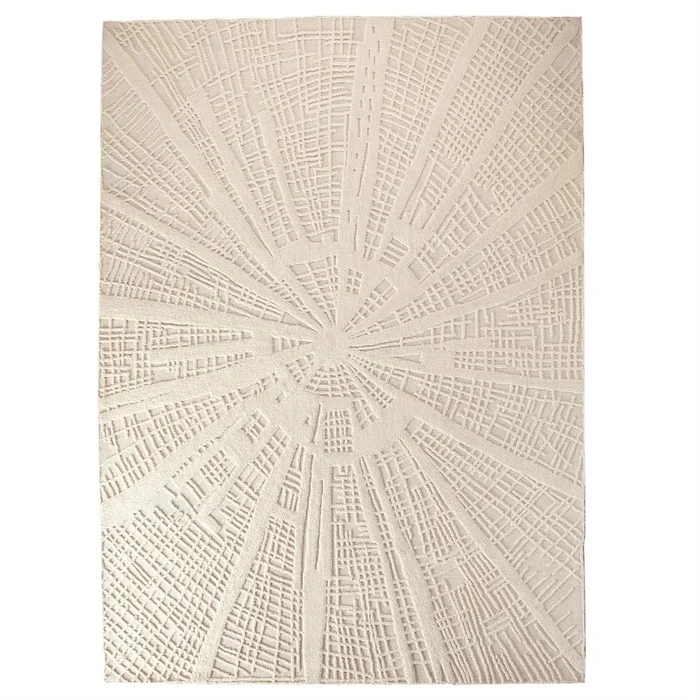 Vortex Rug – Ivory/Ivory