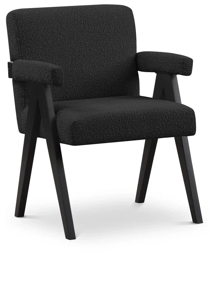 Woodloch – Accent Chair With Black Frame