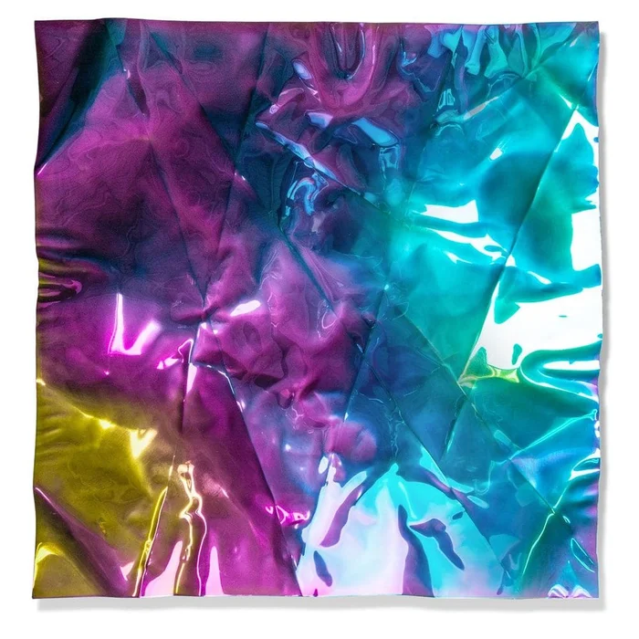 Wrinkle 28″H Square Wall Art