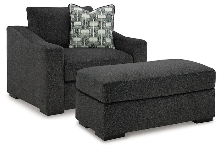 Wryenlynn Chair and Ottoman