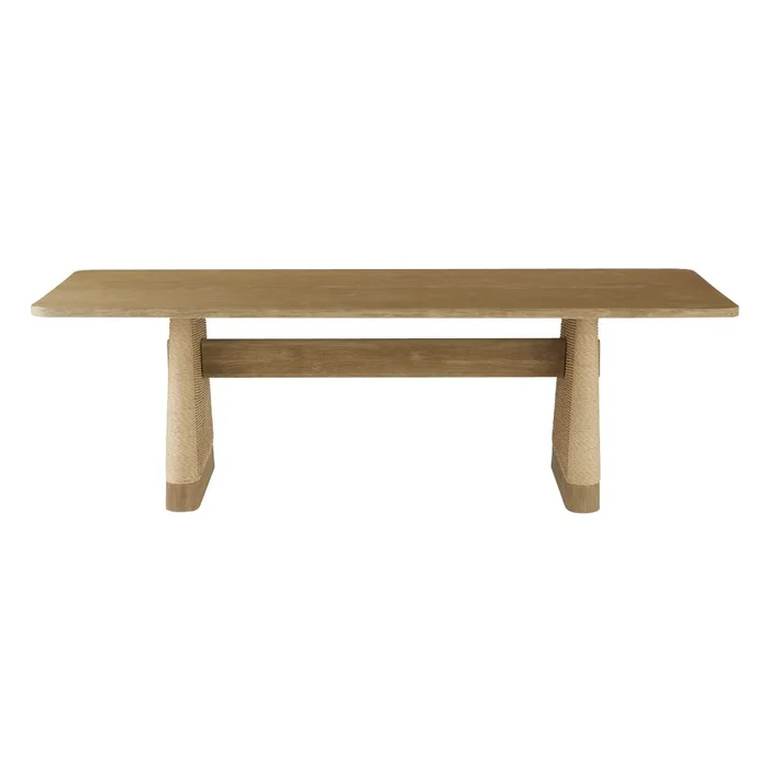 Yvette Outdoor Dining Table – Natural