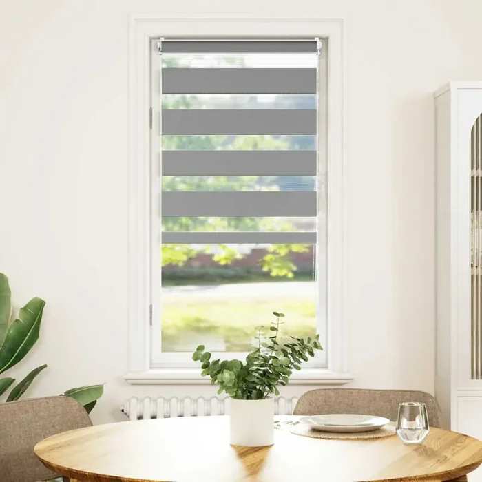 Zebra Blind 60 x 120 cm Grey