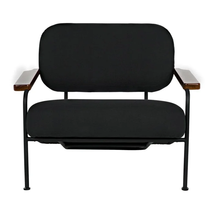 Zeus Chair – Black Fabric